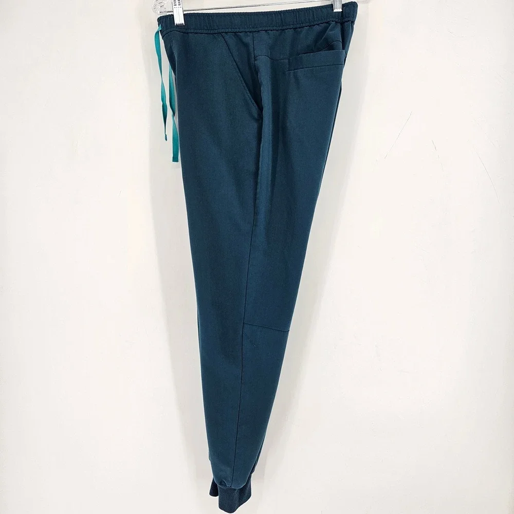Figs Scrub Pants Mens Small Tansen Jogger Healthcare Uniforms Caribbean Blue